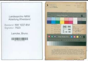 Entnazifizierung Bruno Lemcke , geb. 29.03.1904 (Lehrer)