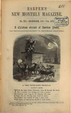 Harper's new monthly magazine. 16. 1857/58