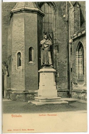 Döbeln. Luther-Denkmal