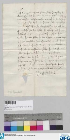 Jorg Geuder, Sohn des Merten Geuder sel. zu Nürnberg, stellt der Stadt Nürnberg Quittung aus über 100 fl. ihm von Kaiser Karl V verschriebene Stadtsteuer.