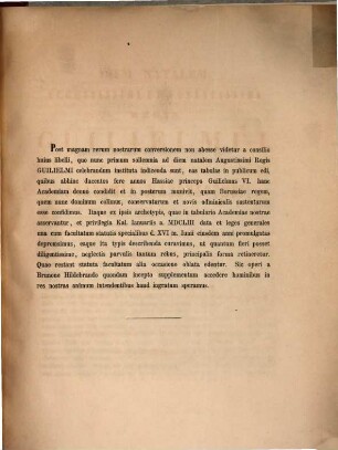 Academiae Marburgensis privilegia et leges generales : diem natalem Augustissimi et Potentissimi Regis Guilielmi I. Academia Marburgensi die XXII M. Martii anni MDCCCLXVII oratione in auditorio maiore habenda celebrandum indicit Carolus Iulius Caesar