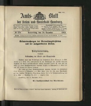 No. 278, 16. Dezember 1915