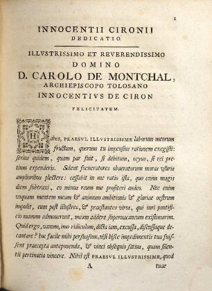 Innocentii Cironii Ivris Vtrivsqve Professoris, Canonici, Et Ecclesiae, Ac Academiae Tolosanae Cancellarii Paratitla In Qvinqve Libros Decretalivm Gregorii IX.