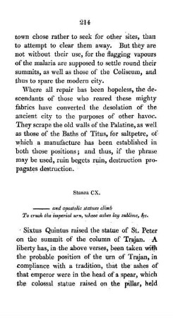 Stanza CX. [The Column and Forum of Trajan]