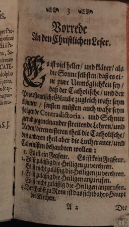 Catechismus polemicus d.i. Catholischer Catechismus, Und nützliche Glaubens-Streitigkeiten frag-weiß vorgestellet