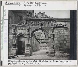 Bamberg: Alte Hofhaltung