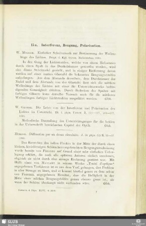 15a. Interferenz, Beugung, Polarisation