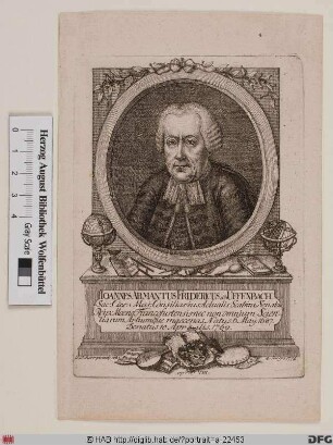 Bildnis Johann Friedrich Armand von Uffenbach
