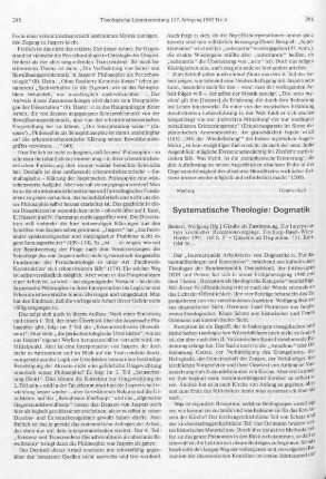 296-297 [Rezension] Glaube als Zustimmung