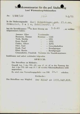 Schechinger, Karl