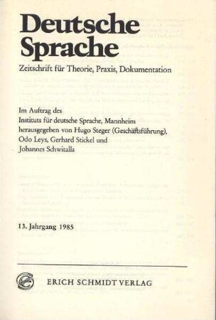 Grammatische Verständigungsprobleme und wie deutsche Grammatiken damit umgehen (könnten) : dargestellt an einem Beispiel