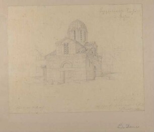 Ludwig Diemer: Byzantinische Kirche in Athen