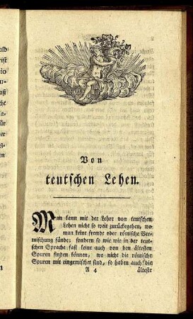 Von teutschen Lehen.