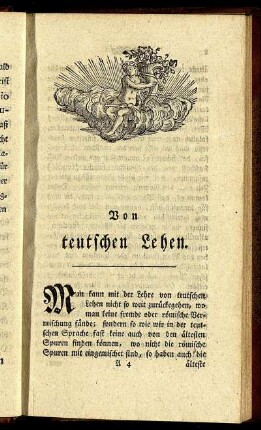 Von teutschen Lehen.