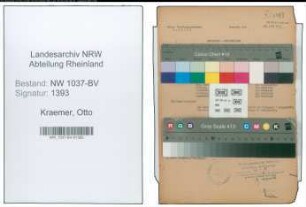Entnazifizierung Otto Kraemer , geb. 13.04.1904 (Ingenieur)
