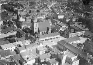 Dessau, Alter Markt und Marienkirche