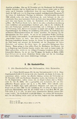 II. Die Handschriften