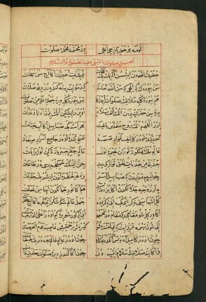 faṣl-ı ṣalavātü'n-nebī ʿaleyhi'ṣ-ṣalāt ve's-selām