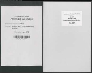 Amt Reineberg - Vogtei Blasheim - Bauerschaft Mehnen (Obermehnen): Unterlagen der Revisionskommission - Band 2