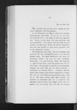 Den 26. Juni 1905