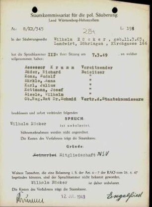 Röcker, Wilhelm