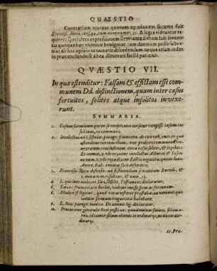 Quæstio VII. In qua ostenditur: Falsam & effictam esse commuenm [...]