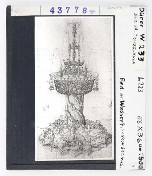 Albrecht Dürer: Der große Tischbrunnen. London, British Museum