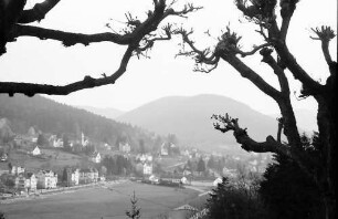Herrenalb: Blick von der "schönen Aussicht" auf Herrenalb