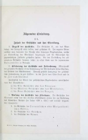 Allgemeine Einleitung