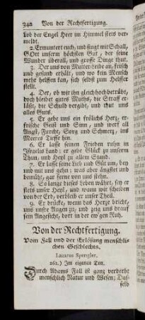 342-356, Von der Rechtfertigung...