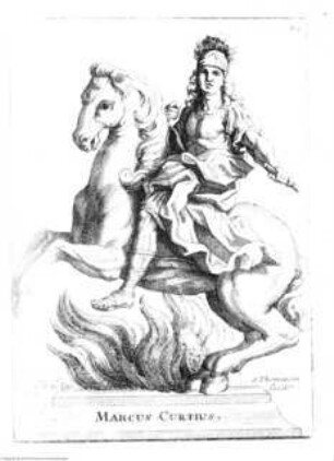 Reiterstandbild Ludwig XIV.als Marcus Curtius