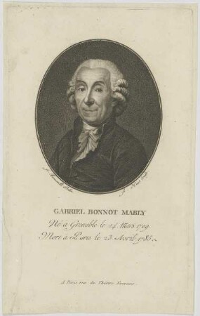 Bildnis des Gabriel Bonnot Mably
