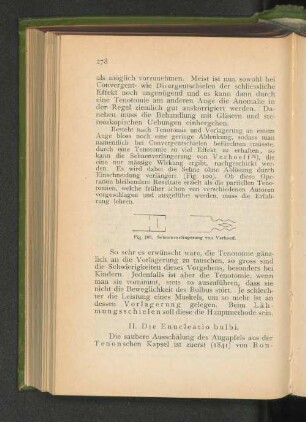 II. Die Enucleatio bulbi.