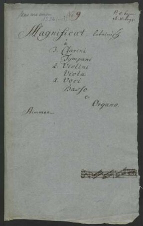 Magnificat; V (4), Coro, orch; D-Dur