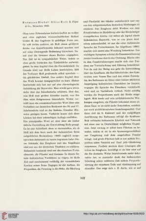 Hermann Hieber: Elias Holl
