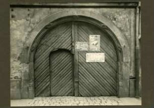 Torbogen, 1604, mit Akanthusrauten