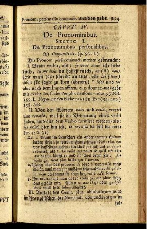 IV. Capit. De pronominibus.