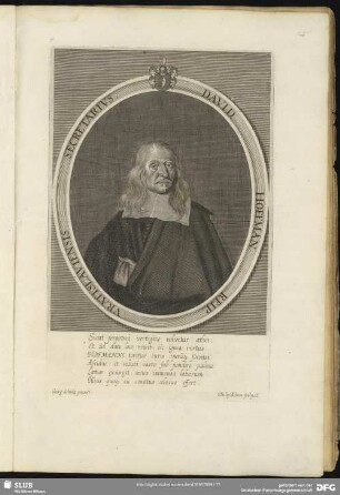 David Hoffman Reip. Vratislaviensis Secretarius