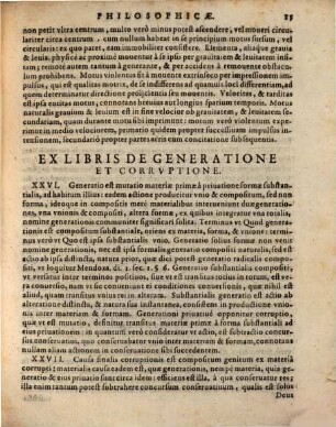 Assertiones philosophicae ex universa philosophia depromptae