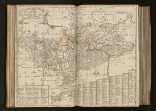 Accurate Geographische Delineation derer zu dem Meissnischen Creisse gehörigen Aemmter, Pirna, Hohnstein, mit Lohmen, Dippoldiswalda und Grüllenburg : Nebst andern daran grentzenden Aemtern u. Gegenden