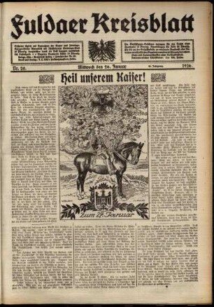Ausgabe vom Mittwoch, den 26. Januar 1916.
