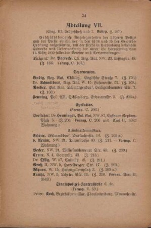 Abtheilung VII