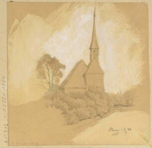Die Kirche in Plauen bei Dresden