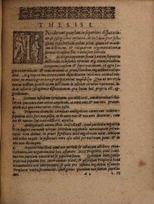 Disputationum Logicarum Nona De Variatis Syllogismorum Formis