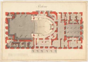 Nationaltheater, Berlin: Grundriss Parterre