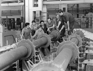 VEB Maschinen- und Apparatebau Grimma (MAG). Brigade Leonow