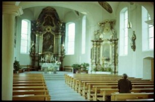 Langenegg: Kirche, innen