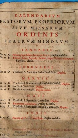 Missae propriae festorum Ordinis fratrum minorum