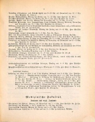 Verzeichnis der Vorlesungen an der Schlesischen Friedrich-Wilhelms-Universität zu Breslau. 1890/91, WS