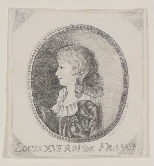 Ludwig XVII. von Frankreich als Kind